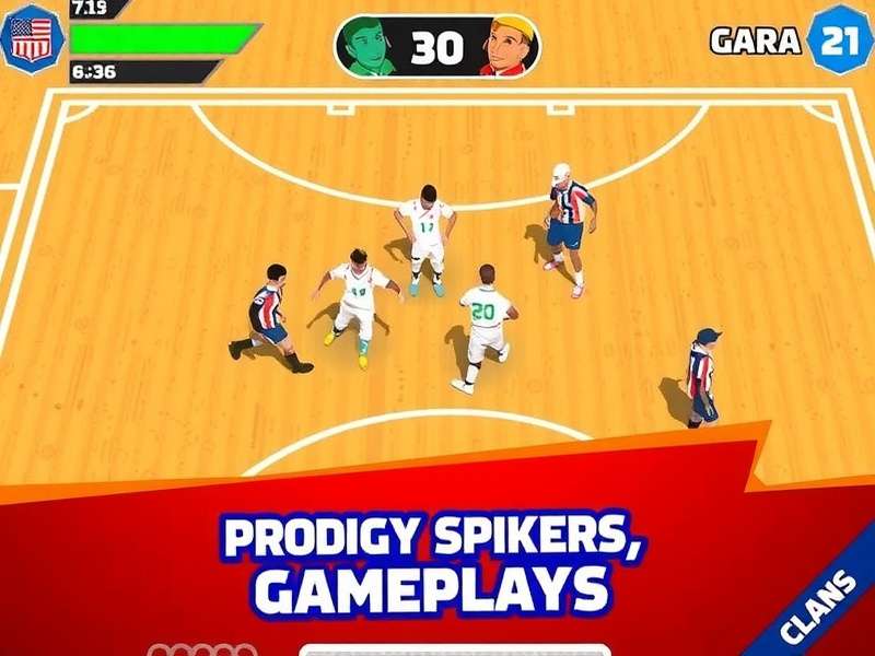 Prodigy Spikers Gameplay Screenshot